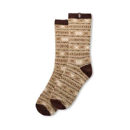 Leslie Graphic Crew Sock