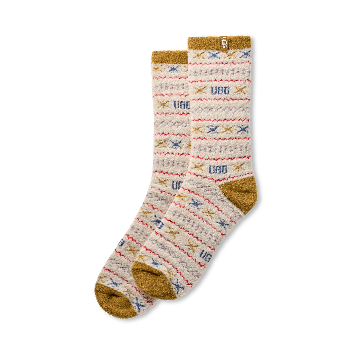 Leslie Graphic Crew Sock