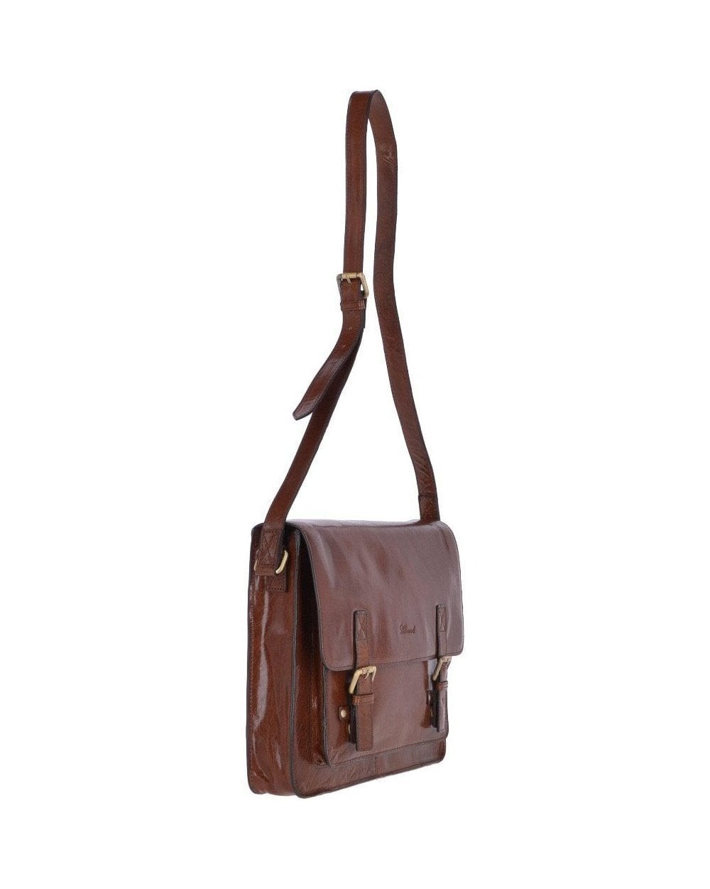 Josh Messenger Bag - Chestnut