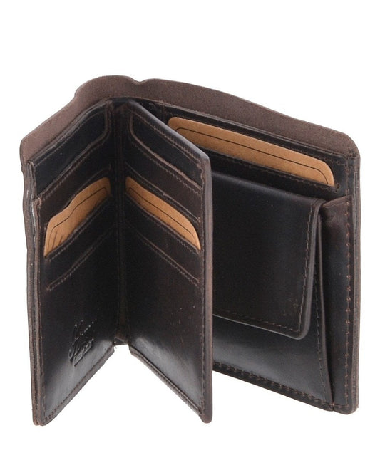 Kingsbury Men's Leather Wallet 1884 - Brown
