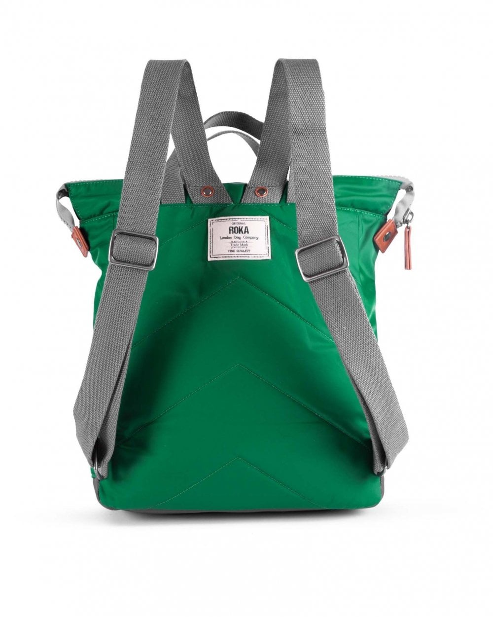 Bantry B Medium Sustainable Nylon Rucksack Emerald
