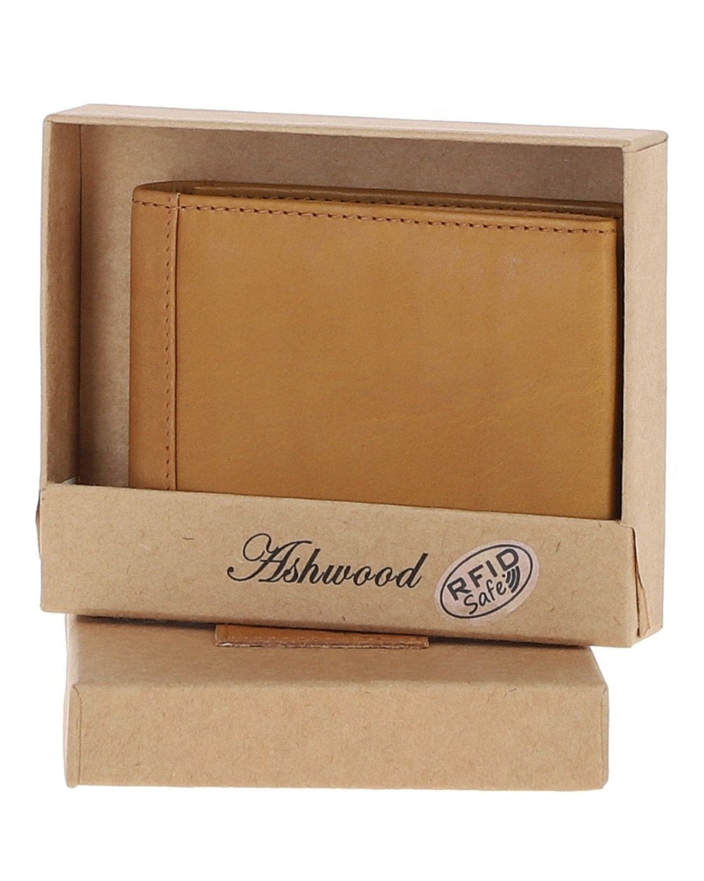 W-82 Leather Wallet Tan