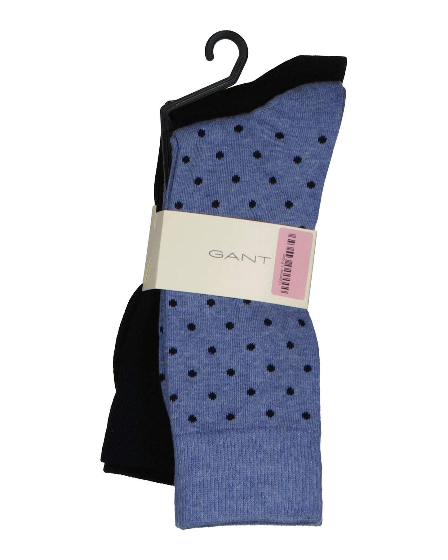 2-Pack Dot & Solid Socks