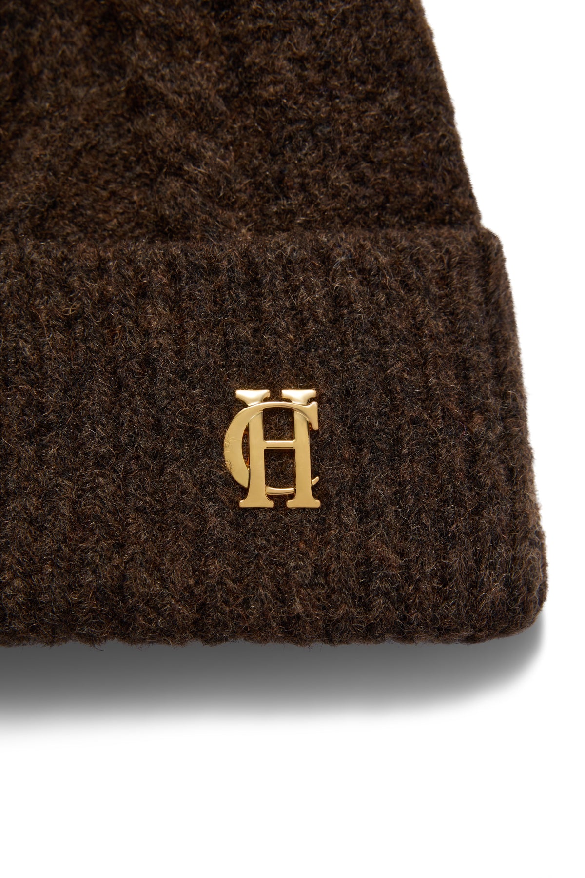 Sloane Cable Bobble Hat