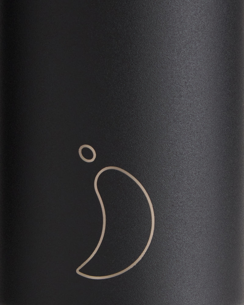 Original Bottle Sports Sports Monochrome Black 500ml Plain
