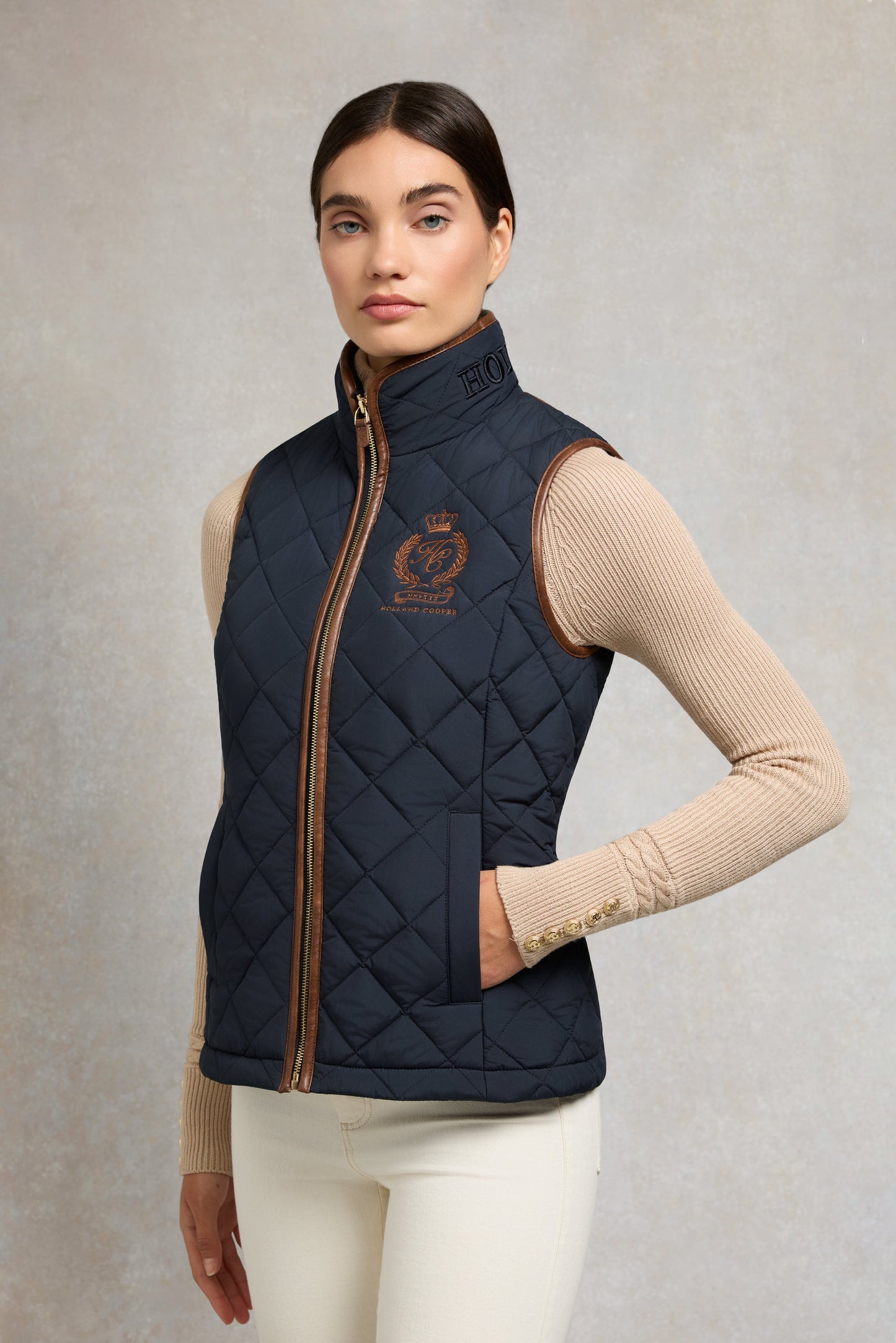 Lightweight Country Gilet - Ink navy