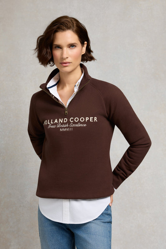 Sporting Goods Zip Henley