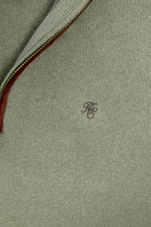 Country Quarter Zip Knit