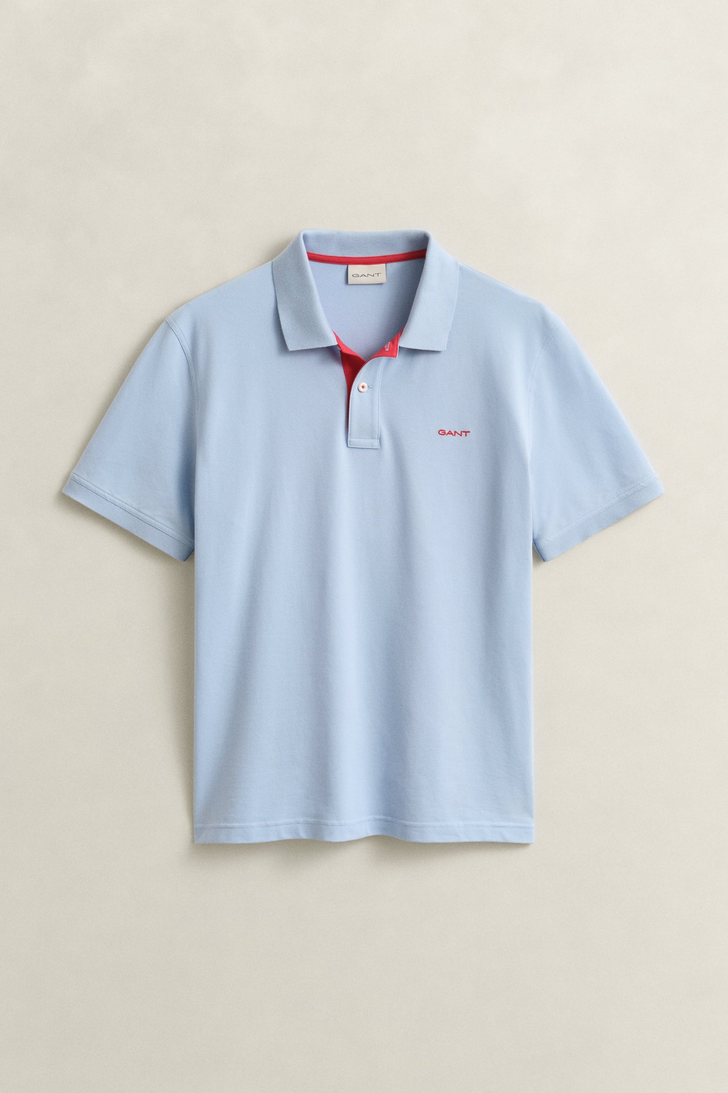 Regular Fit Contrast Pique Polo Shirt