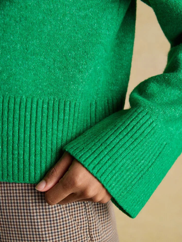 Esme Relaxed Knitted Button Up Cardigan