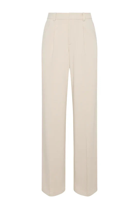 Pleated Wide Leg Trouser