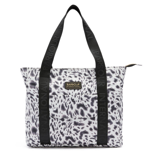 Boulevard Tote Bag - Bio Ink Leopard Print
