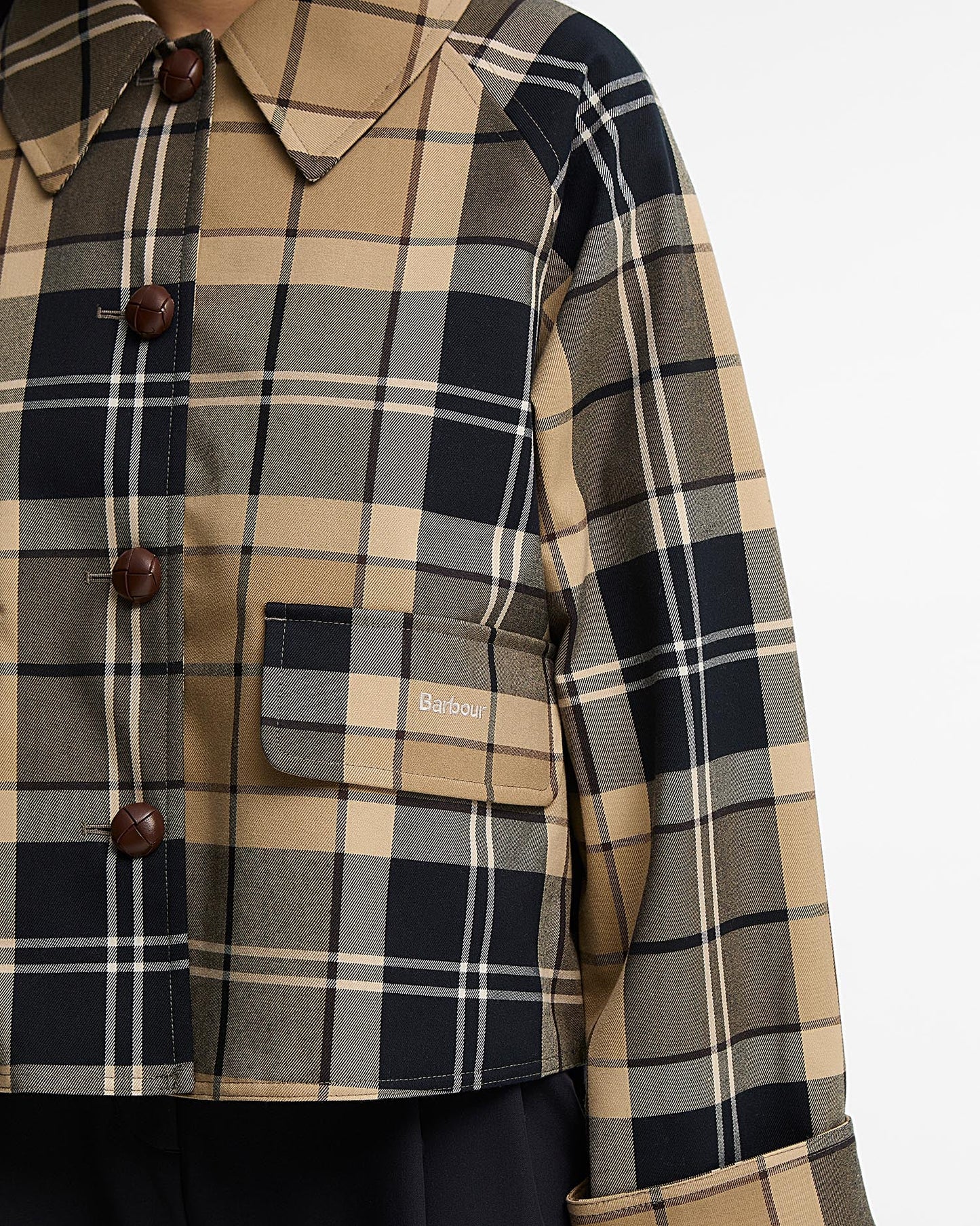 Delilah Tartan Showerproof Jacket