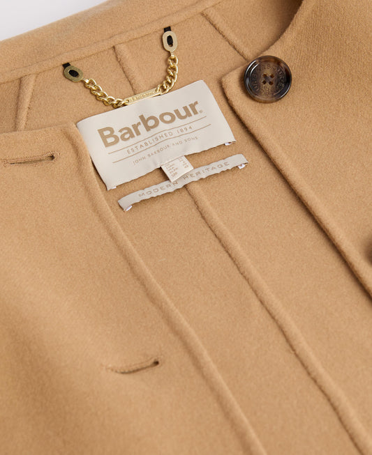Clementine Wool Scarf Coat