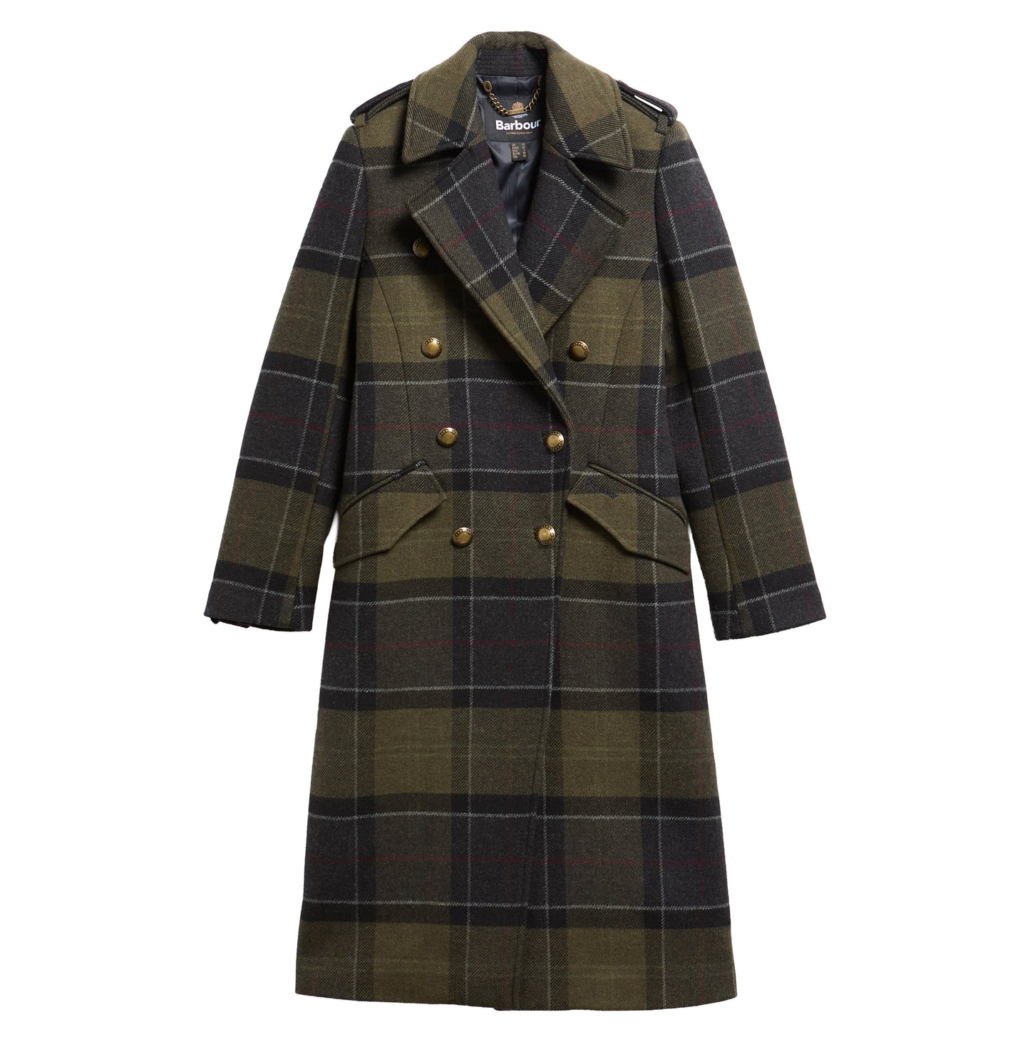 Cottesmore Checked Wool Coat