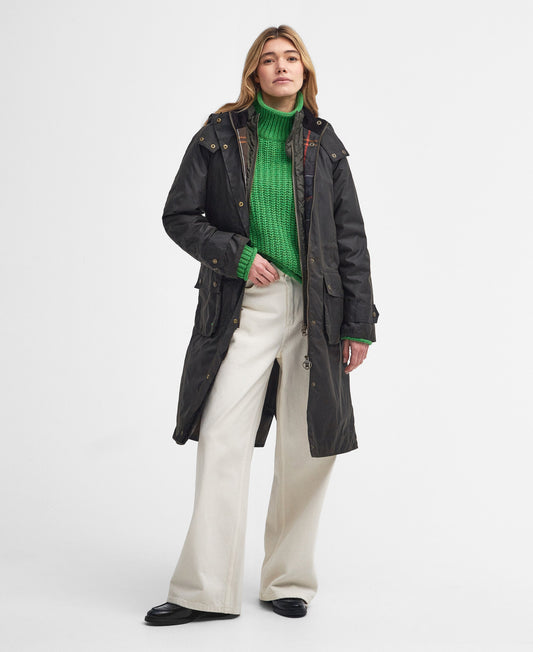 Long Cannich Wax Jacket
