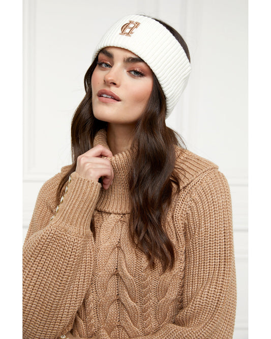 Chelsea Merino Headband (Cream)