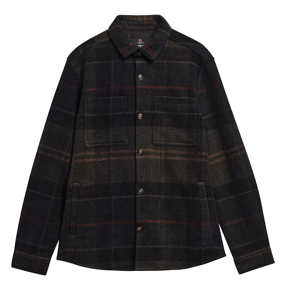 Woodlane Brushed Check Overshirt