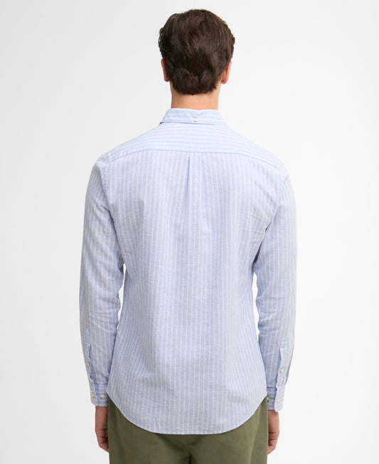 Nelson Striped Long Sleeve Tailored Shirt