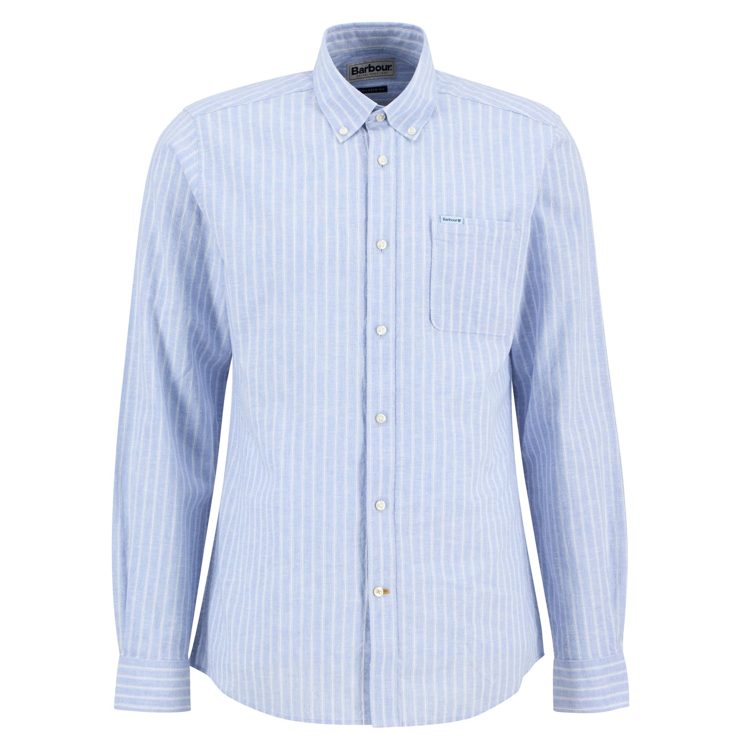 Nelson Striped Long Sleeve Tailored Shirt