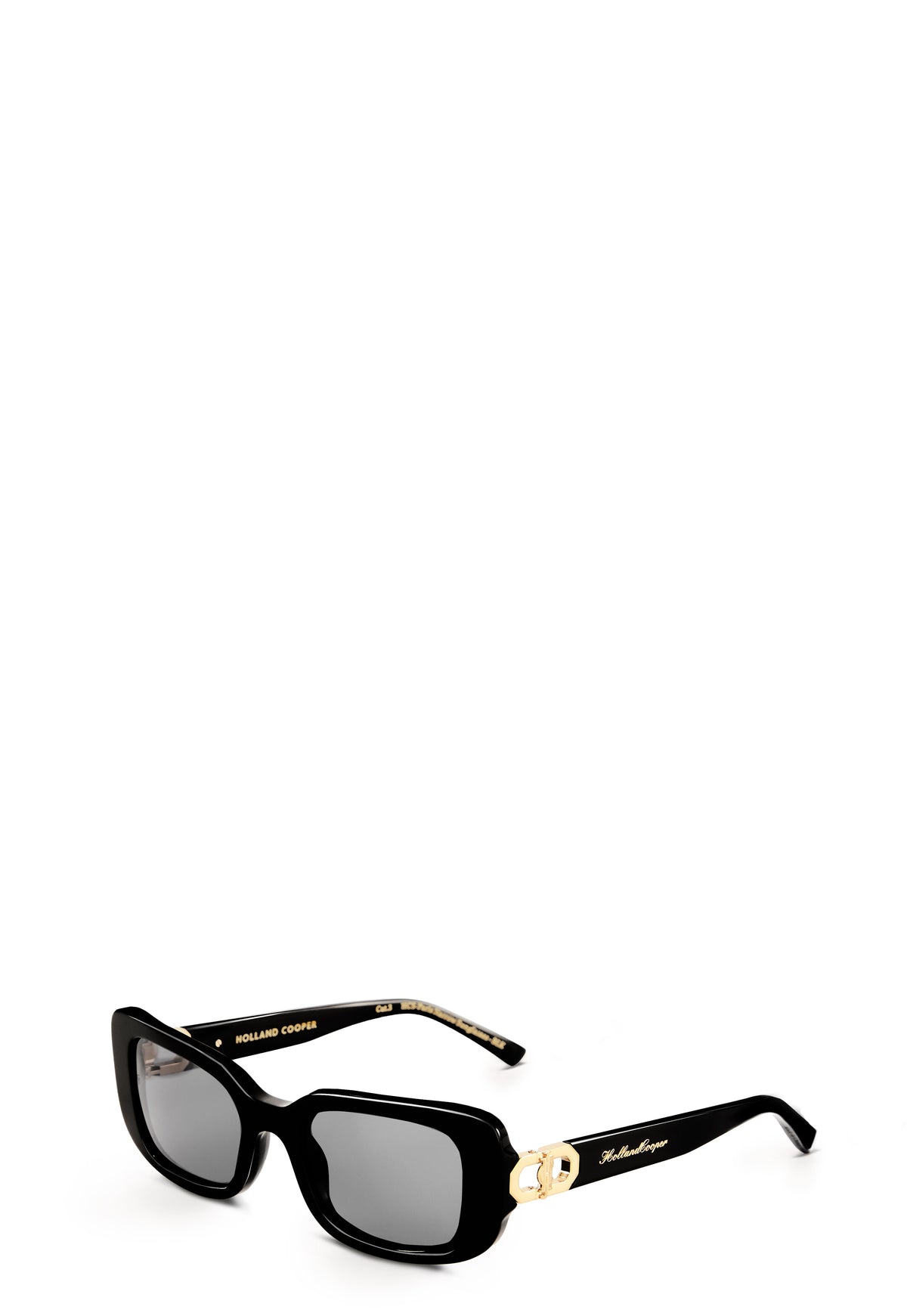 Paris Narrow Sunglasses - Black