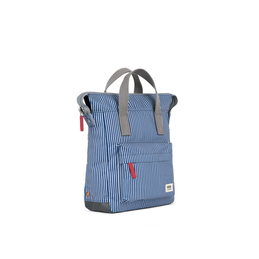 Bantry Small Backpack In Blue Hickory Canvas