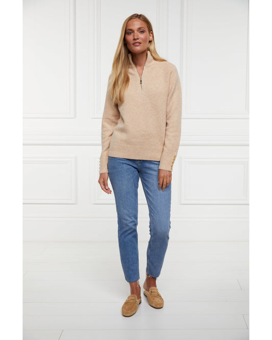 Tori Half Zip Knit