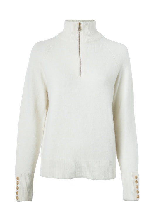 Tori Quarter Zip Knit
