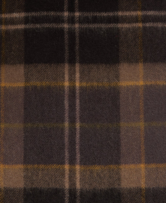 Mineral Tartan Wool-Cashmere Scarf