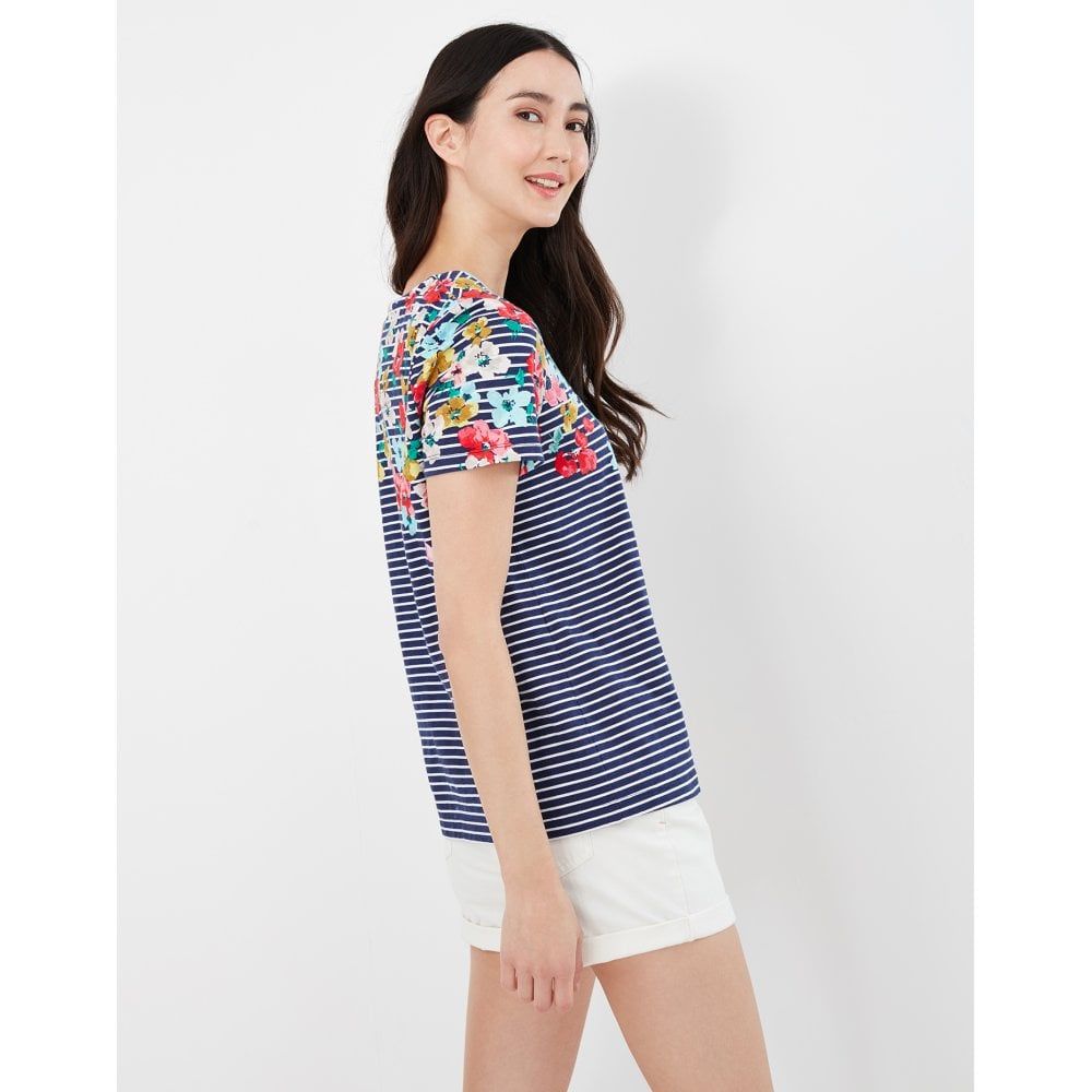 Joules Harbour Print Short Sleeve Top