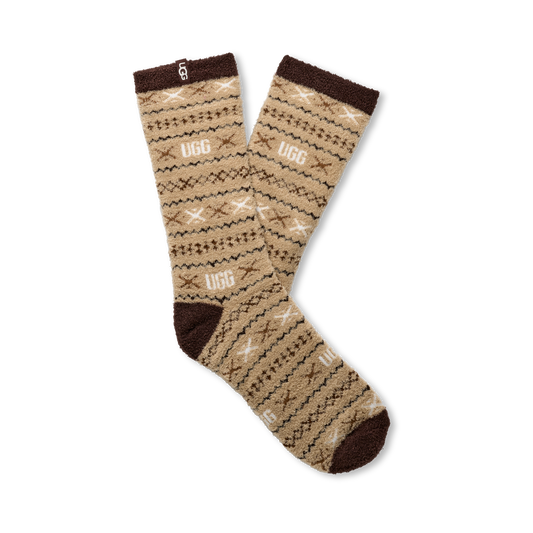 Leslie Graphic Crew Sock