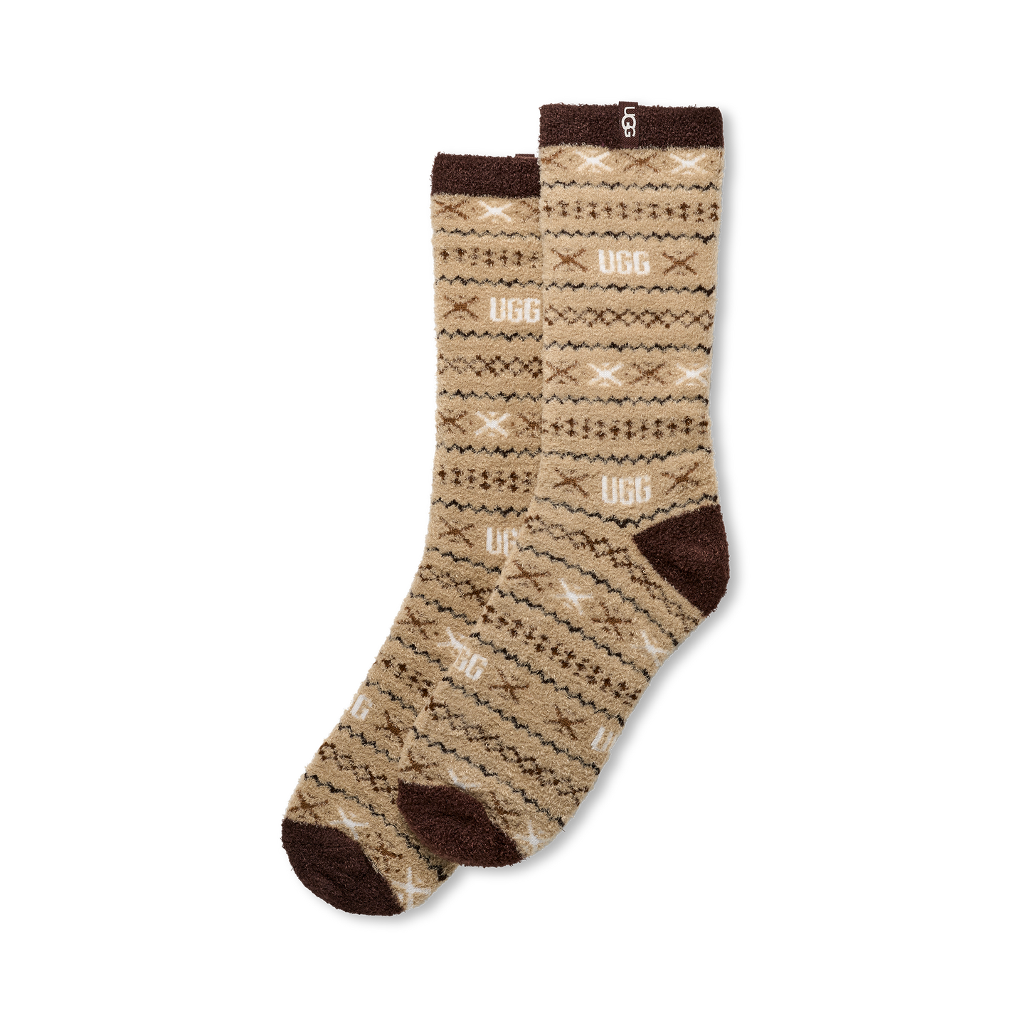Leslie Graphic Crew Sock