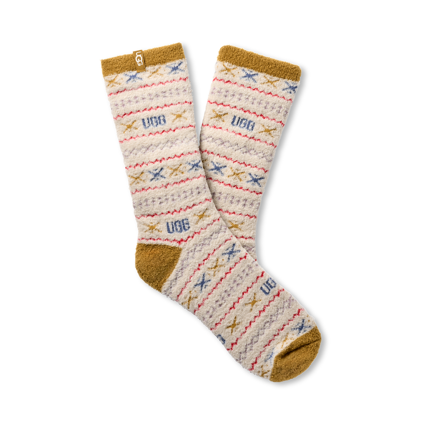 Leslie Graphic Crew Sock
