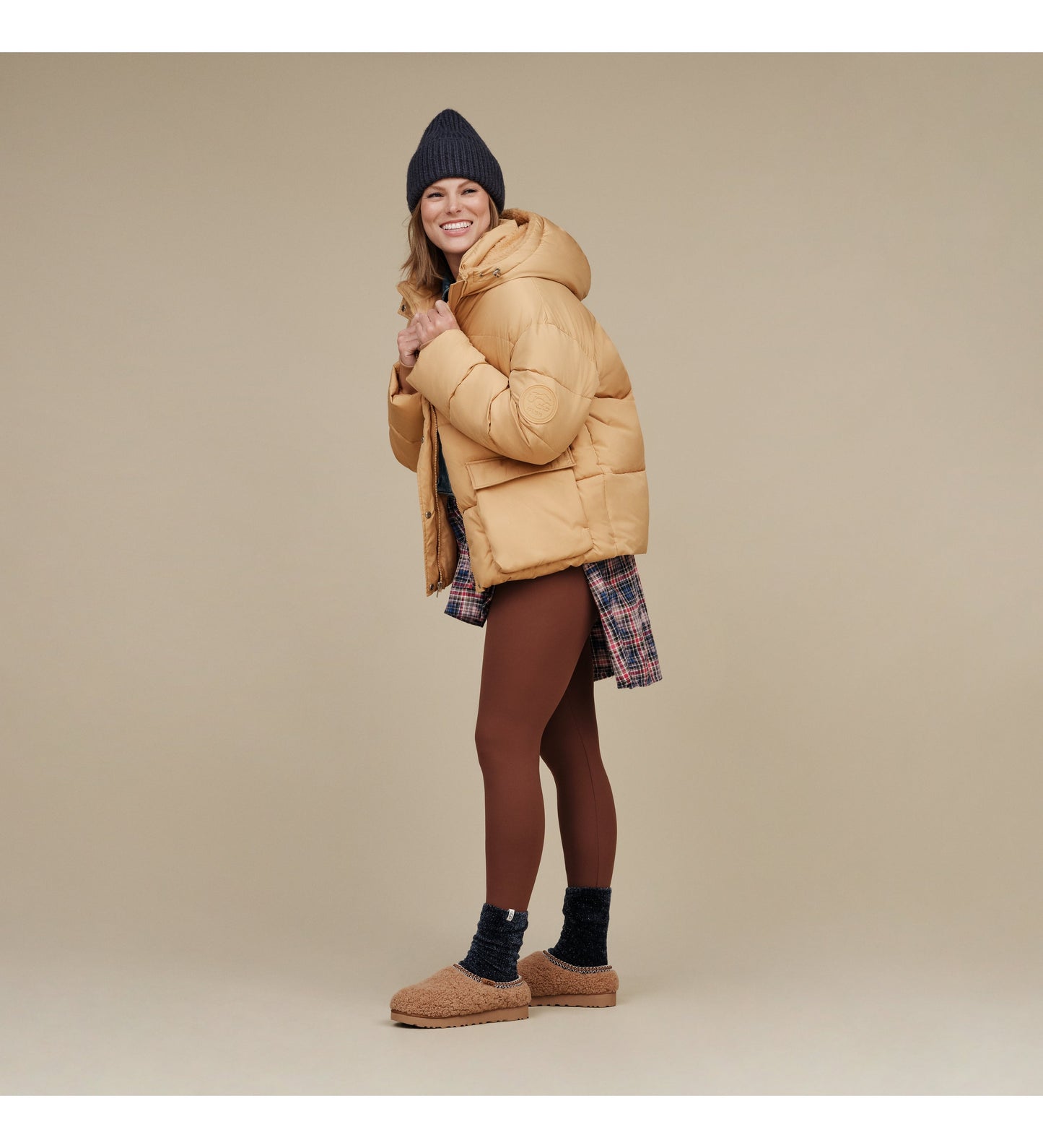 Tasman Maxi Curly Slipper