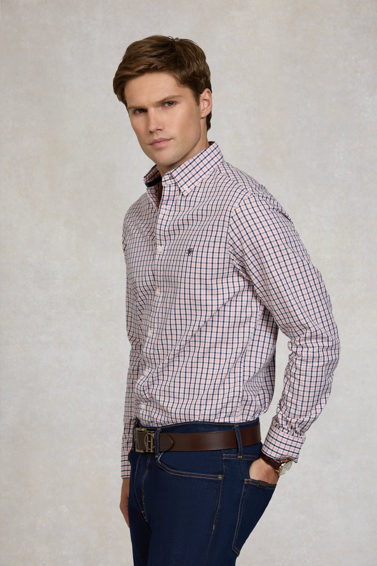 Men's Classic Woven Button Down Shirt