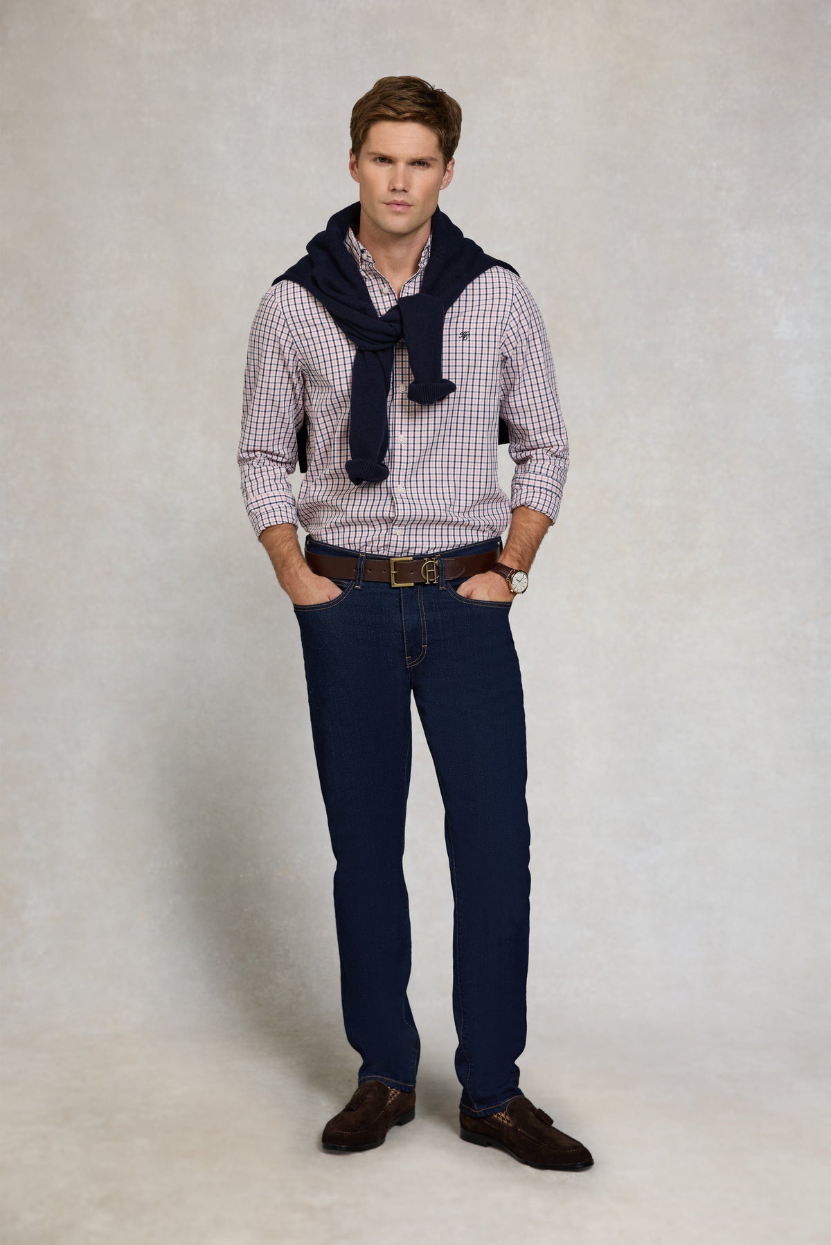 Men's Classic Woven Button Down Shirt