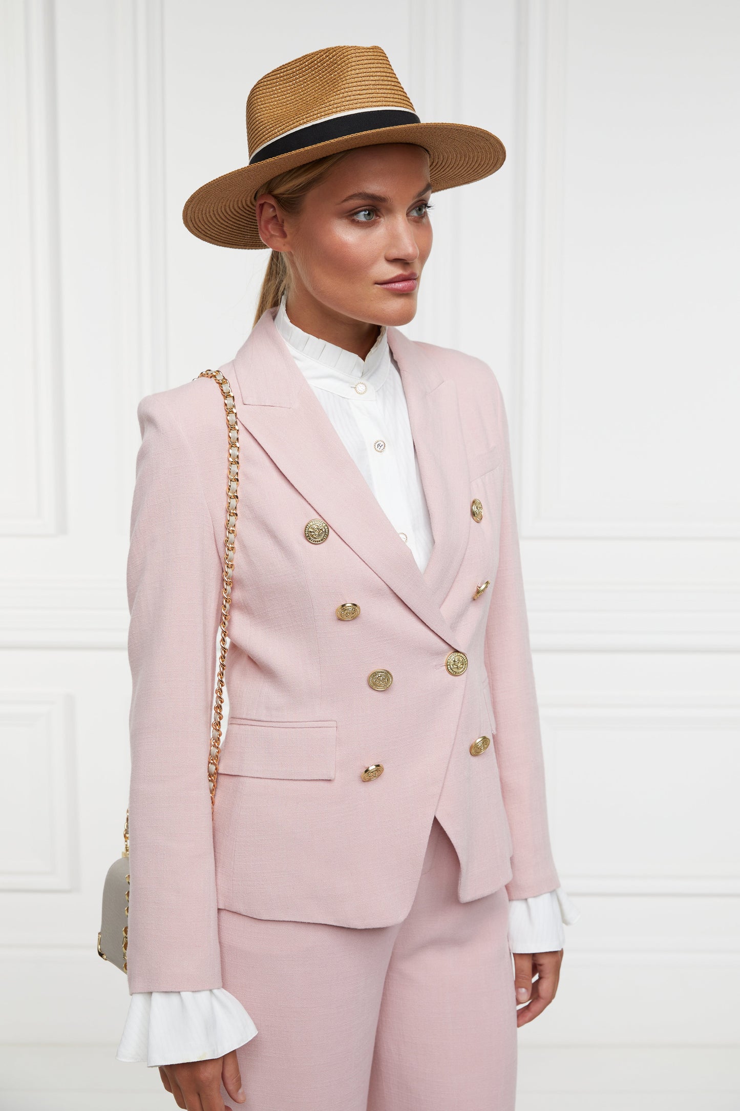 Francesca Hat - Camel Black