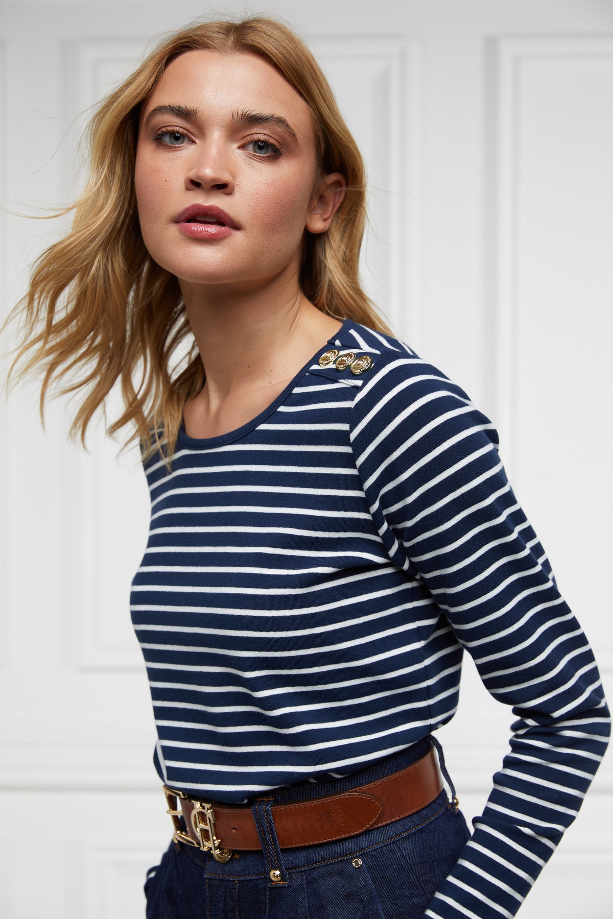 Padstow Long Sleeve Crew Neck