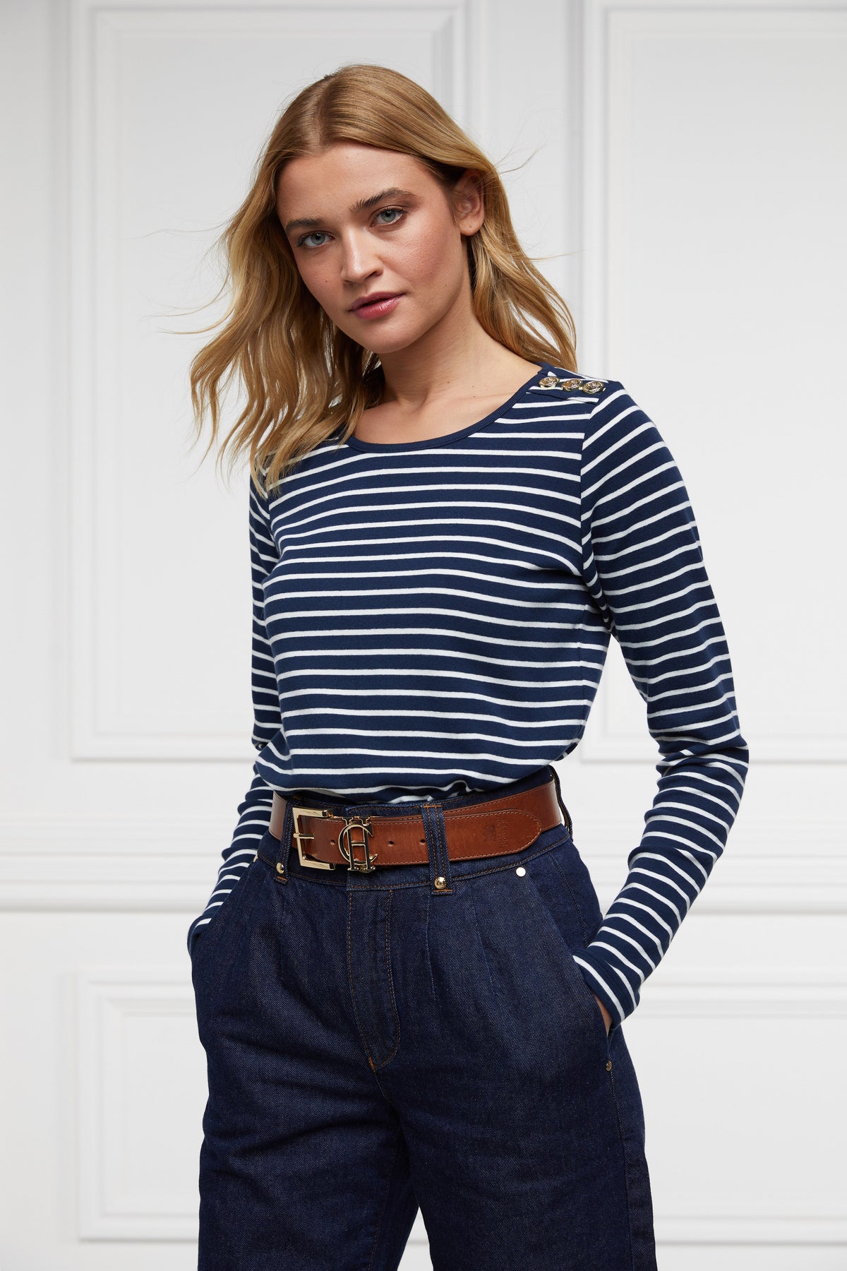 Padstow Long Sleeve Crew Neck