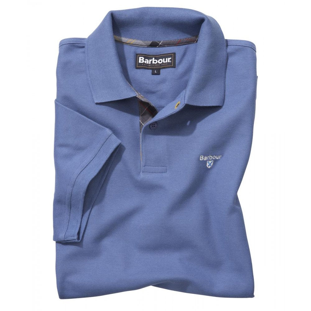 Tartan Pique Polo Top