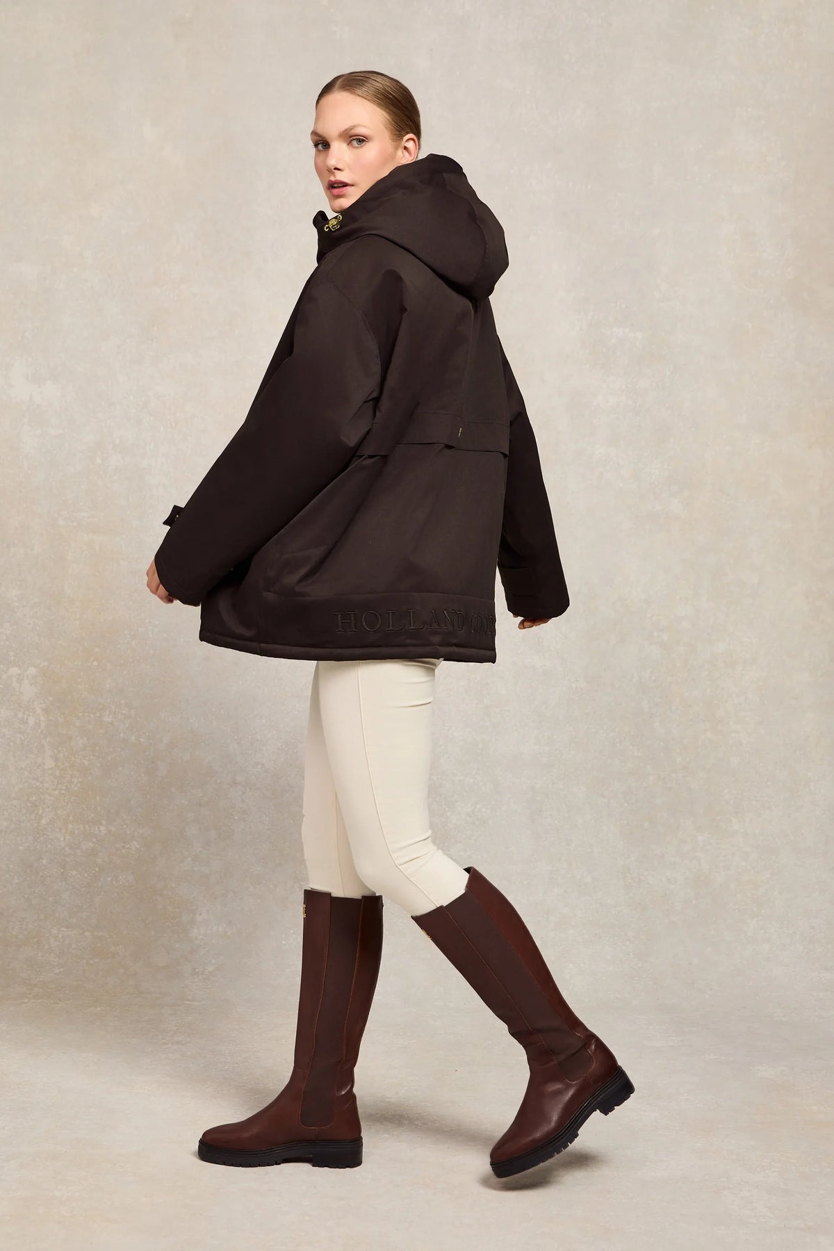 One-Size Waterproof Jacket -  Chocolate