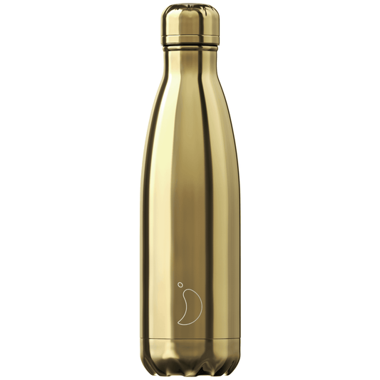 Chrome 500ml Gold Bottle