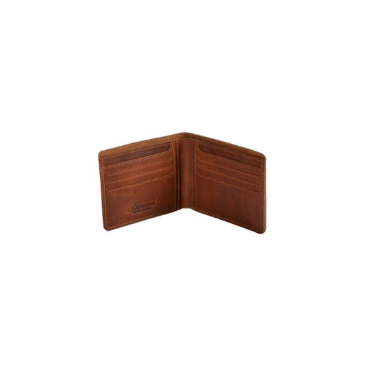 Men's Leather RFID Protected Card Holder - Brown