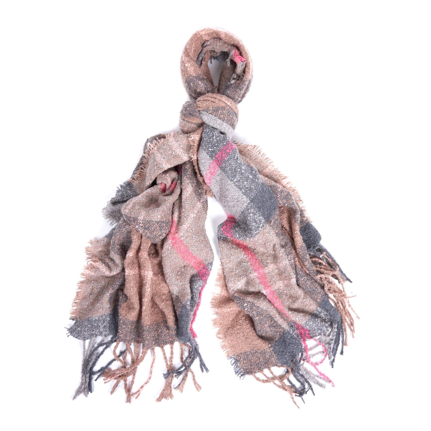 Tartan Boucle Scarf