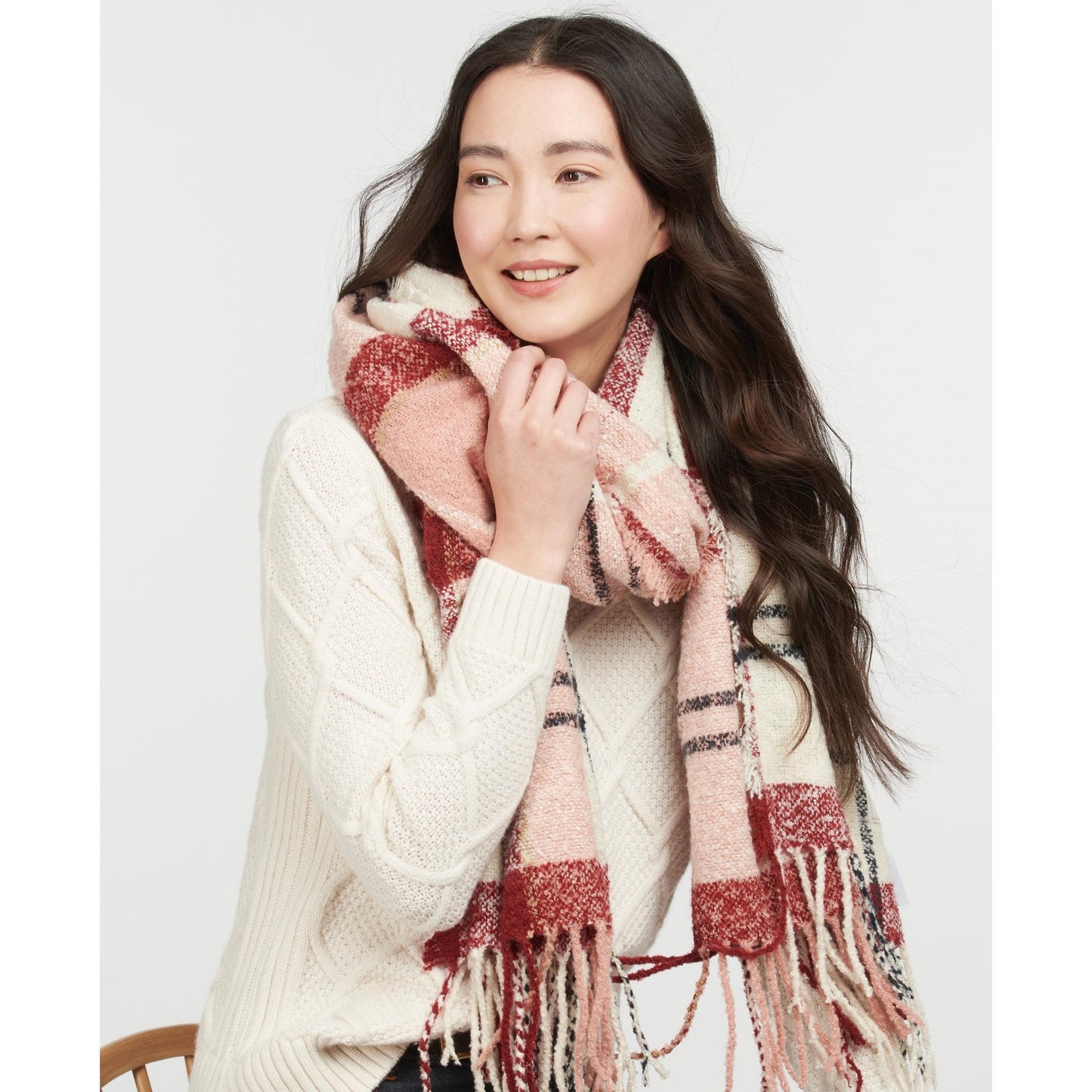 Tartan Boucle Scarf