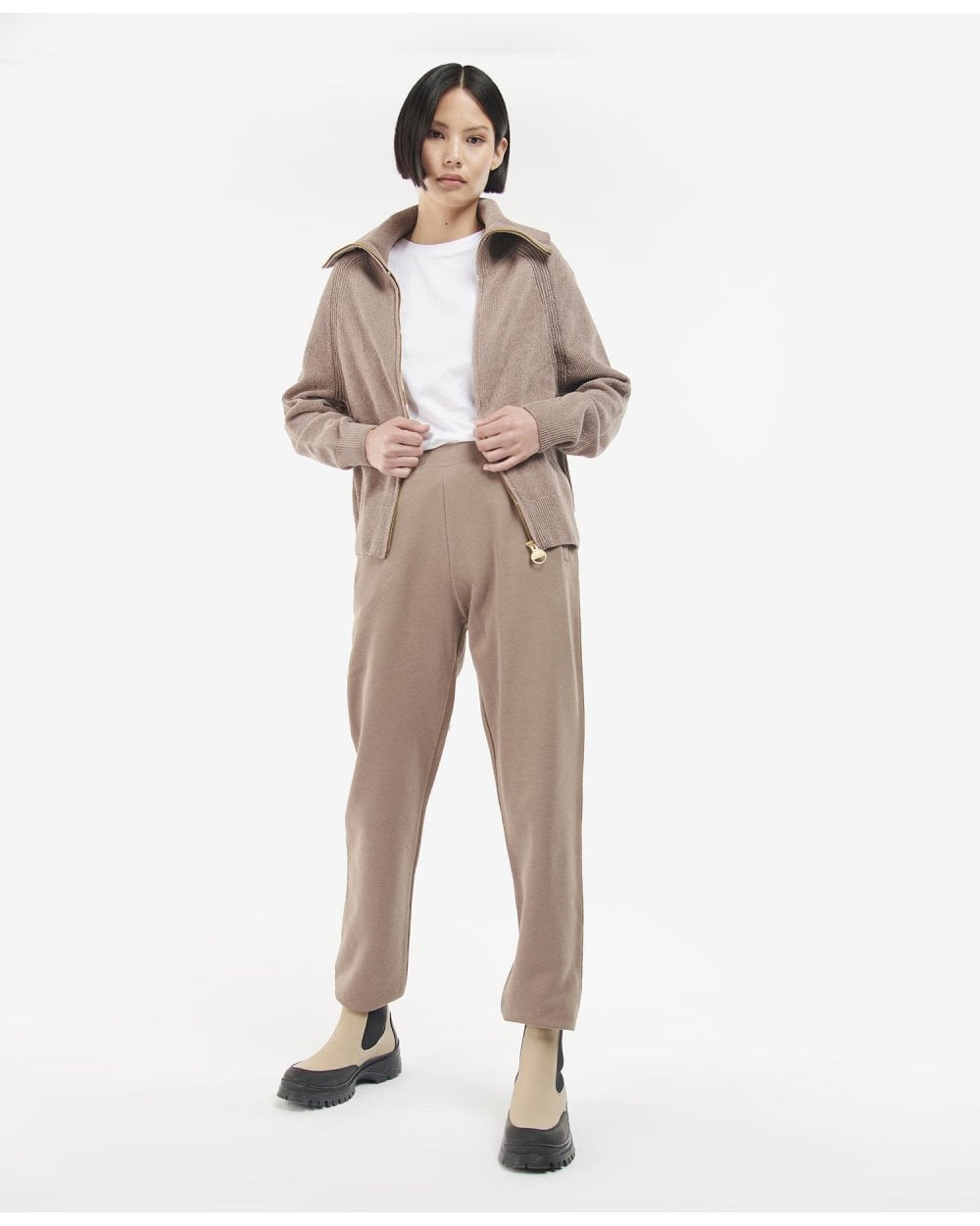 Romana Full Zip Knit Jumper