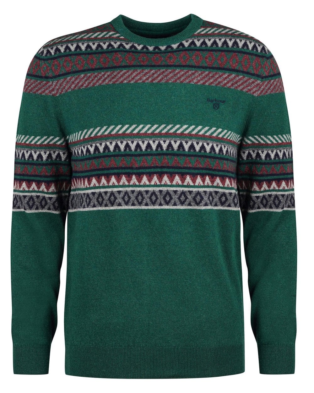 Winterborne Fairisle Crew Neck Jumper