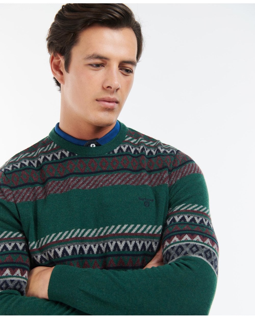Winterborne Fairisle Crew Neck Jumper