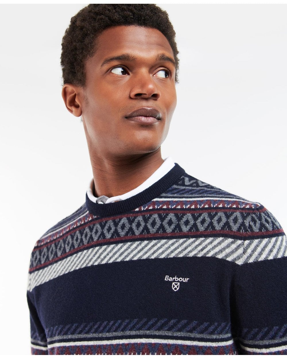 Winterborne Fairisle Crew Neck Jumper