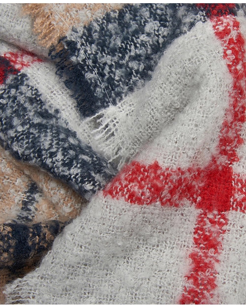 Tartan Boucle Scarf